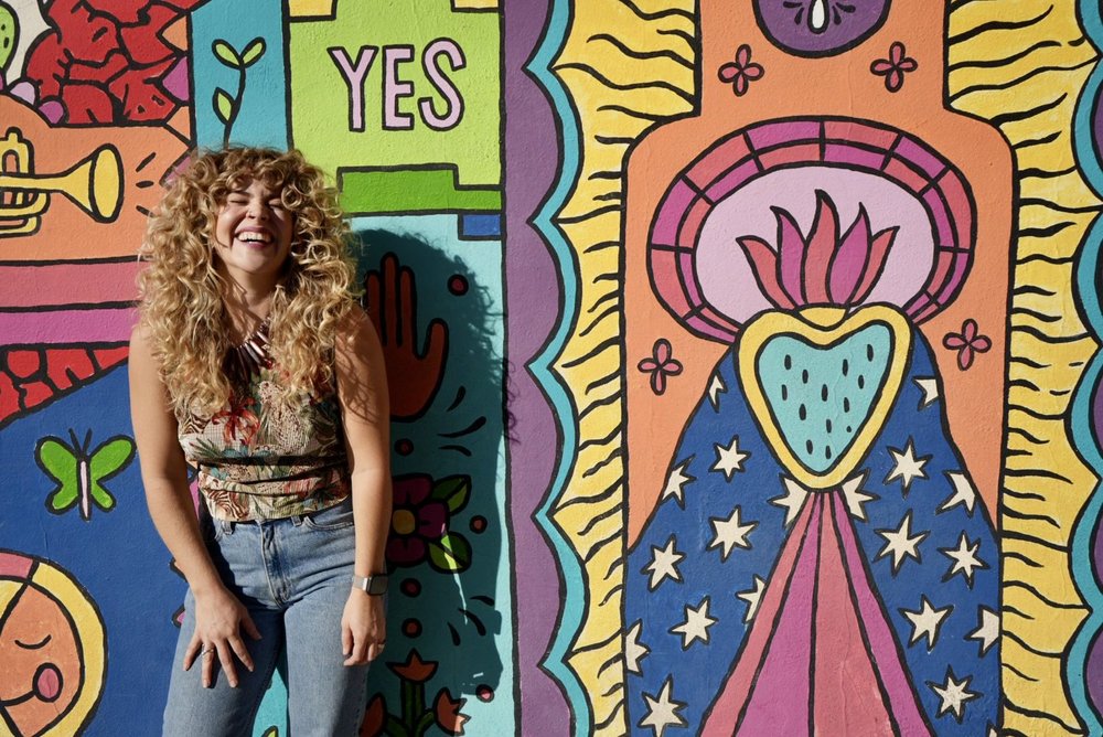 Megan Clover, curly hair stylist